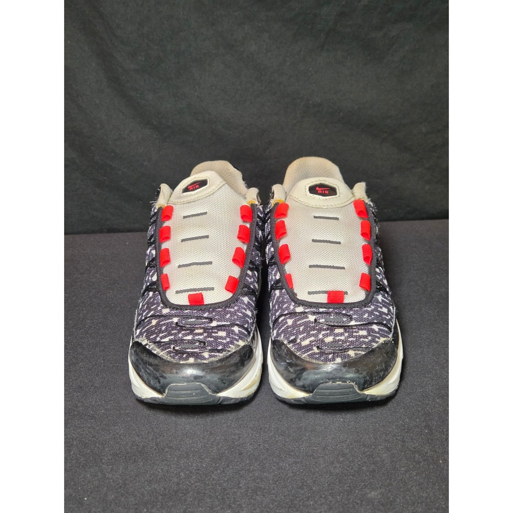 Nike‎ Air Max Plus TN Toddler Shoes Black White Red AT6144 100 Size 12C - Picture 4 of 9